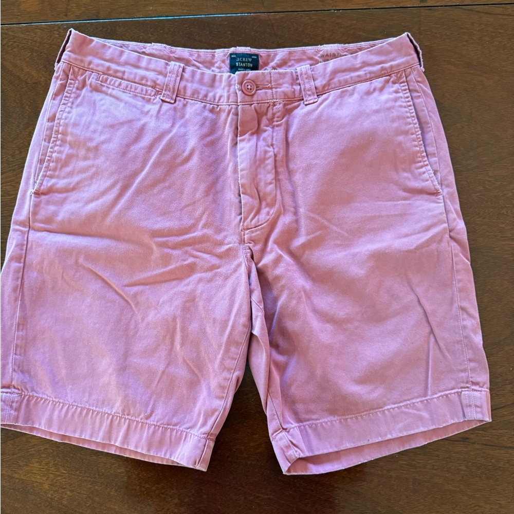 J. Crew Stanton Shorts 34W 9” inseam